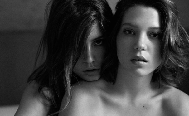 blue is the warmest color lea-seydoux-adele-exarchopoulos-interview-november-2013-1
